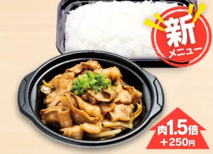 豚肉たっぷり豚焼肉弁当 900円（税込）