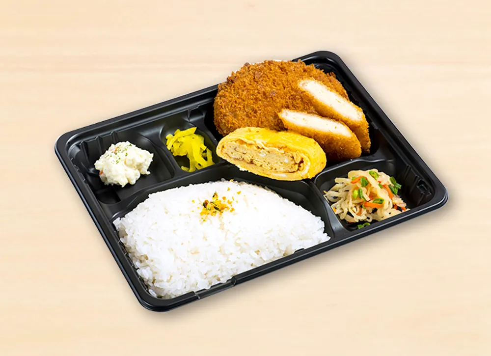 メンチカツ&チーズササミ弁当 630円(税込)