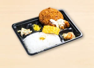 洋食ダブル タルタル酢鶏＆メンチカツ弁当 790円（税込）
