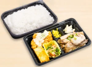 チキン南蛮・豚もやし炒め弁当 800円（税込）
