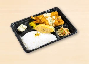 洋食ダブル エビフライ・チキン南蛮弁当 750円（税込）